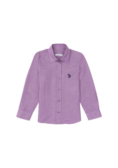 U.s. Polo Assn. Kız Çocuk Menekşe Gömlek Desenli 50297414-vr037 Menekşe Lila U.s. Polo Assn. Kız Çocuk Menekşe Gömlek Desenli 50297414-vr037 Menekşe Lila