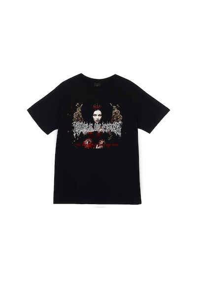 Stoned&Fame Creadl Of Field Baskılı T-shirt SIYAH Siyah