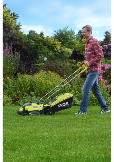Ryobi RLM18X33B40 Akülü Çim Biçme Makinesi