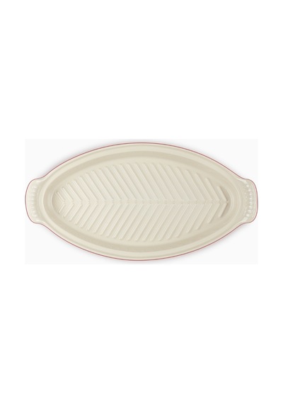 Le Creuset Kapaklı Seramik Balık Pişirme Kabı, 34 Cm Seramik Tava Kırmızı