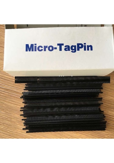 4.4 MM Micro Fine Kısa Siyah Kılçık ve Etiket Takma Tabancası