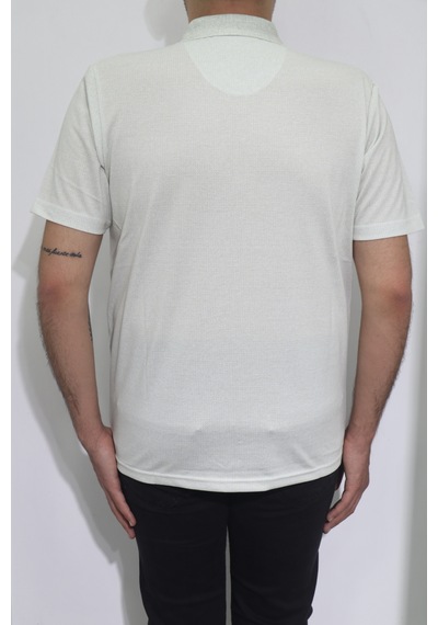 Santa Dmctekstil Erkek Kendinden Desenli Klasik Rahat Kalıp Tek Cepli Polo Yakalı T-shirt Yeşil Santa Dmctekstil Erkek Kendinden Desenli Klasik Rahat Kalıp Tek Cepli Polo Yakalı T-shirt Yeşil