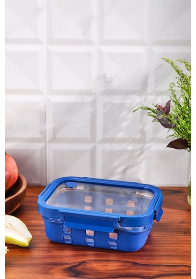 Emsan Smart 1050 Ml Borosilikat Saklama Kabı Çok Renkli