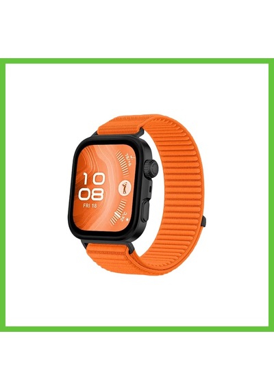 Bezos Huawei Fit 4 Braid Kordon - Turuncu Dmc
