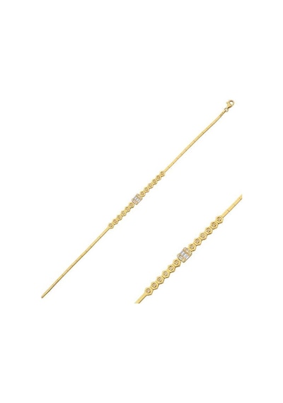 Altın Baget Set Bileklik - 722000017730 Altın