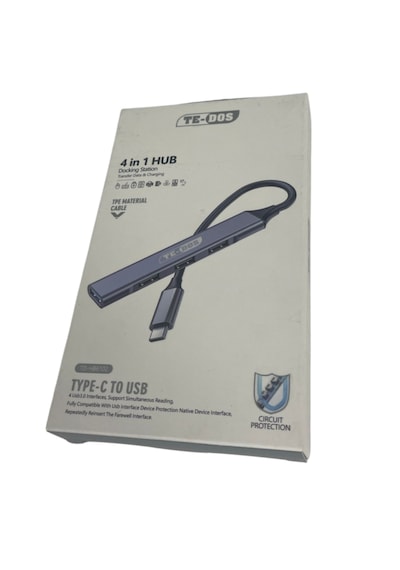 Type-c To Usb Çoğaltıcı 4in1 Hub Te-dos Td-h6102