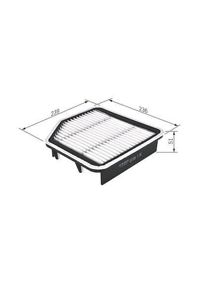 BOSCH F026400174 HAVA FİLTRESİ 206 307 / C4 1.4 16V ET3J4