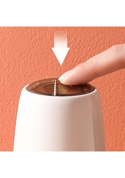 "net Görünüm Penceresi İle Prest-open Teelick Dispenser-mutfak Ve Yemek Masaları İçin Kompakt Hijyenik Depolama Kabı" White