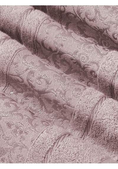 Bambu Havlu Takımı Doğal Ve Yumuşak Dokulu 50x90 Pudra