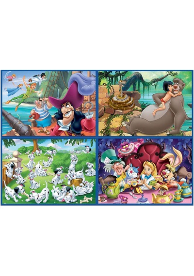 Educa Puzzle Multi 4 In 1 Disney Class 18105
