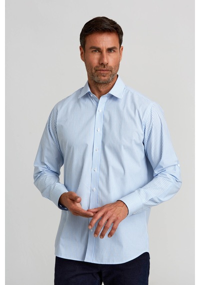 Bisse Düğmeli Yaka Regular Fit Gömlek Açık-mavi Gmczg3ps22400003 D33 Açık Mavi Bisse Düğmeli Yaka Regular Fit Gömlek Açık-mavi Gmczg3ps22400003 D33 Açık Mavi