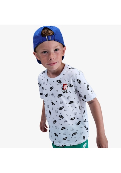 Nike Nıke Aop Boxyb Ss Tee Erkek Çocuk Tişört 86n330 86n330 001 001