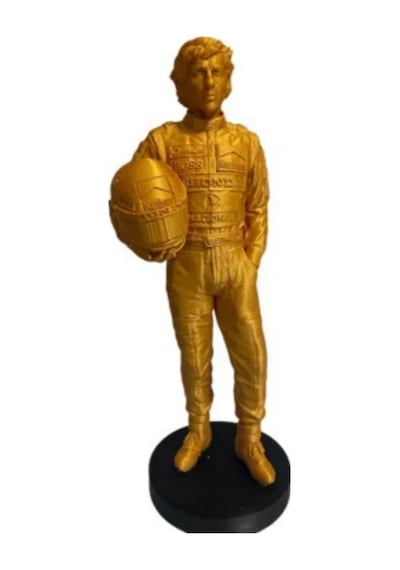 Ayrton Senna Figürü Efsane Formula 1 Pilotu