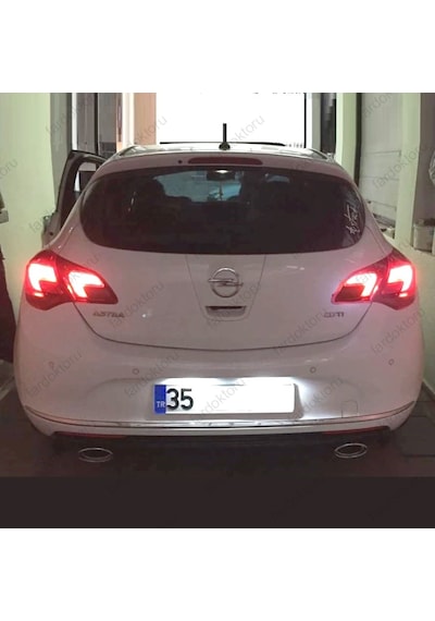 Fardoktoru Opel Astra J Led Plaka Aydinlatma Ampul Seti Ariza Işiği Yakmaz