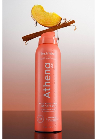 Athena Club Peach Velvet Tüm Vücut Sprey Deodorant 113gr