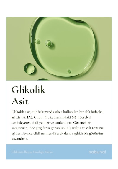 Glikolik Asit Aha 100 Ml - Leke Karşıtı, Cilt Tonu Dengeleyici Aha Serum