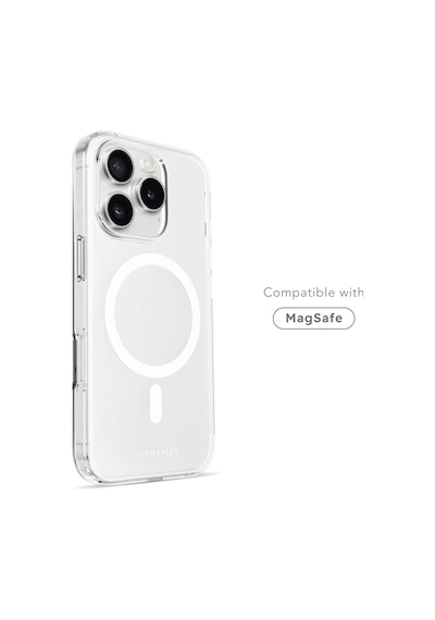 Secure - Transparent Case + Screen Protector Apple iPhone Uyumlu 16 Plus Şeffaf