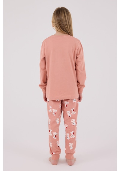 Rolypoly Kız Çocuk Pembe Pijama Takımı 5274-48709 Pembe