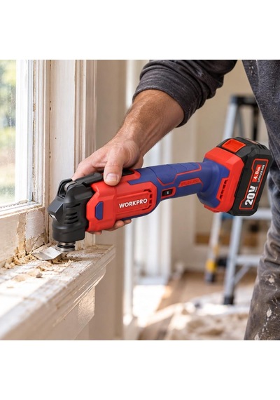 Workpro Wp393006 20volt Kömürsüz Şarjlı Devir Ayarlı Profesyonel Raspalama Ve Zımpara Aküsüz