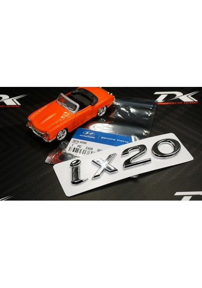 Hyundai Ix20 Bagaj 3M 3D Krom Abs Yazı Logo Amblem (511470110)