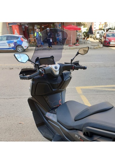 Motocam Voge Sr4 Ön Cam 2022-2026 Model 78cm Füme Renkli 4mm Uzun