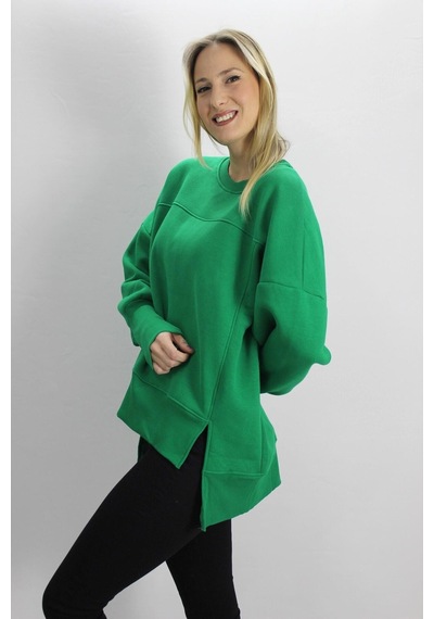 Rouge Basic Şardonlu Üç İplik Parçalı Sweat Çok Renkli