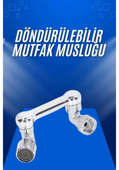 Northcity Döndürülebilir Musluk Ucu 4 Filtreli - 1080 Dönüş Açısı İle Lavabo Ve Banyo Çözümü