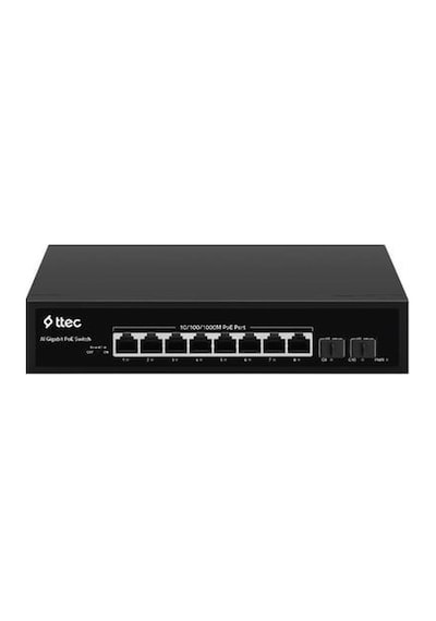 Ttec 10120P 8 Portlu 10/100 Fast Ethernet Tak Çalıştır Switch