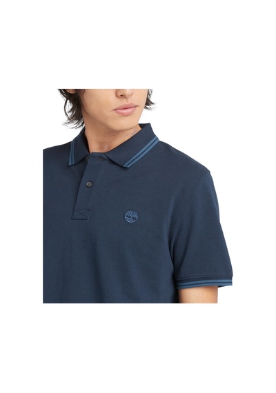 Timberland Tipped Pique Short Sleeve Polo Erkek T-shirt Tb0a5w4y4331 001