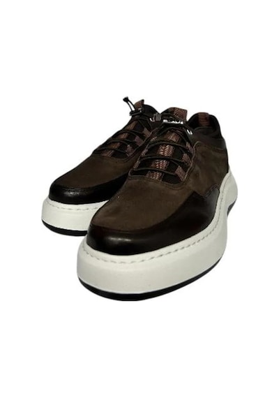 Kemal Tanca 883 6007 Erkek Hakiki Deri Spor Ayakkabı & Sneaker Kahve