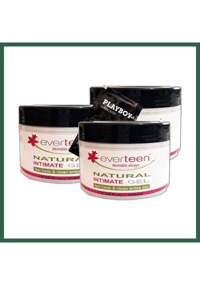 Bezos Everteen Bayan Natural Intimate Gel 3adet 100 Ml Avınhe0329 Hijyenjelii Feel Fresh & Clean Entire Day + Yanında Jel Bzs01