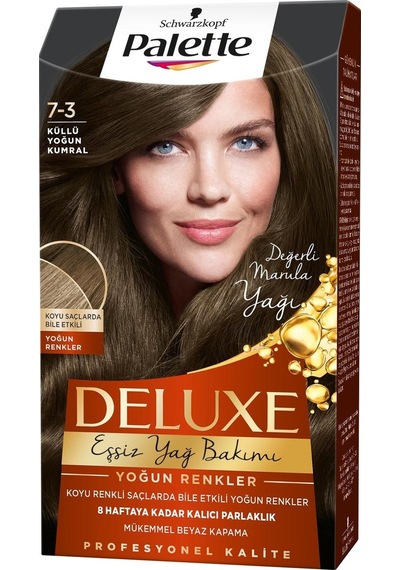 Palette Deluxe Saç Boyası Küllü Yoğun Kumral 7 - 3