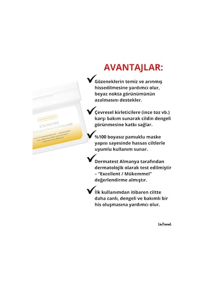 Apothe Exosome Anti-pollution Toning Pad 170 Ml Ekzozomal Gözenek Arındırıcı Aydınlatıcı Pedler