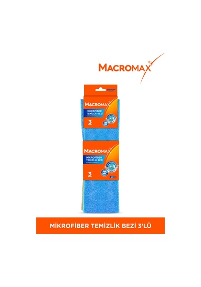 Mikrofiber Temizlik Bezi Ultra Emici Toz Alıcı Yüzey Bezi 3'li Paket Diğer