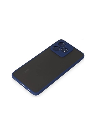 Realme C53 Kılıf Montreal Silikon Kapak - Lacivert 0.2M-Çok Renkli