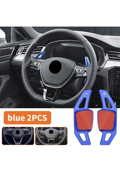 Passat B8 Direksiyon Kulakçık Mavi Renk