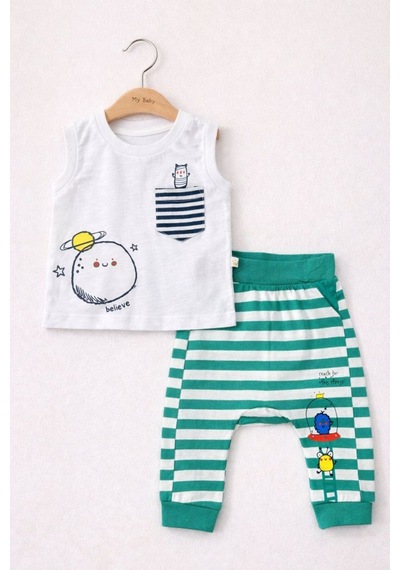 For My Baby Bebek 2'li Takım Yeşil