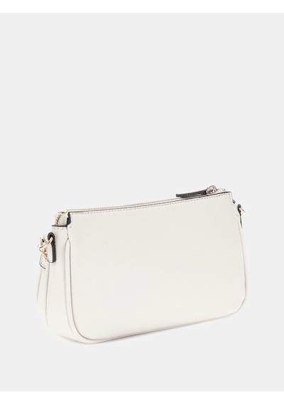 Guess Saffiano Noelle Mini Kadın Çapraz Çanta Hwzg7879710 Krem