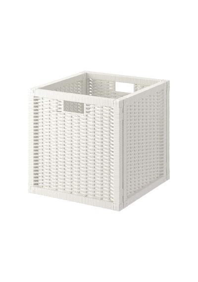 Ikea Branas Rattan Depolama Kutusu 32 X 34 X 32 Cm Beyaz