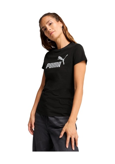 Puma Essentials Kadın Kısa Kollu Spor Tişört Siyah
