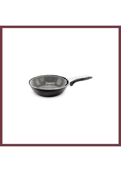Storeşahin 26no Emaye Wok Kızartma Tavası 1 Adet Shn0720 Çok Renkli