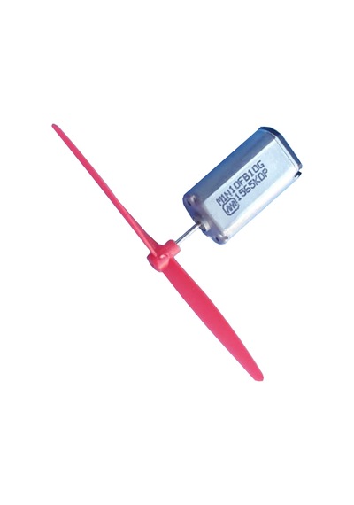 Mikro Motor 1 Adet Tek Kanat Pervane 1 Adet