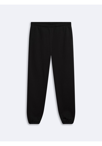LTB Regular Fit Lastik Paça Basic Siyah Eşofman