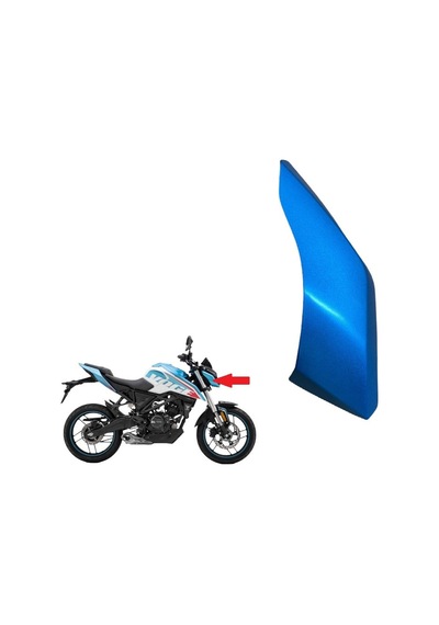 Voge R125 Far Grenajı Sağ Mavi Grenaj