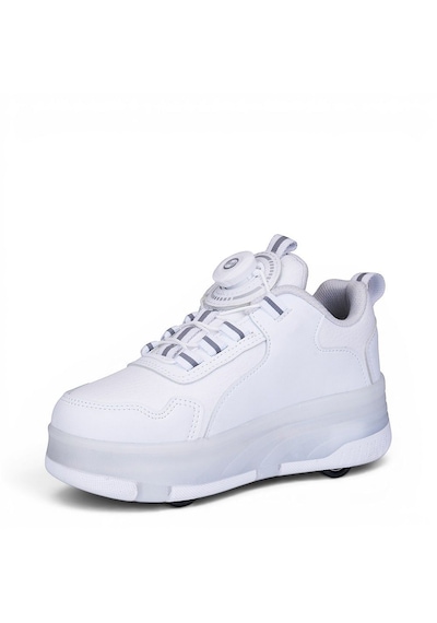 Awm Ndrops Ortopedik Çocuk Işıklı Tekerlekli Sneaker Beyaz