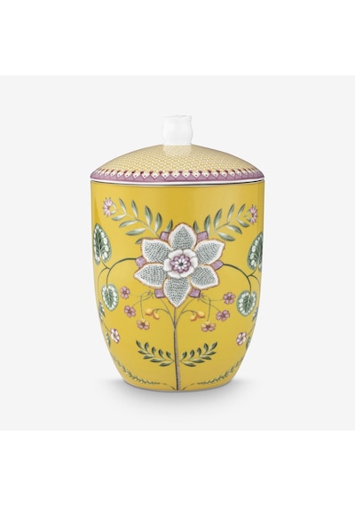 Pip Studio Sarı Porselen Saklama Kabı 1500 Ml