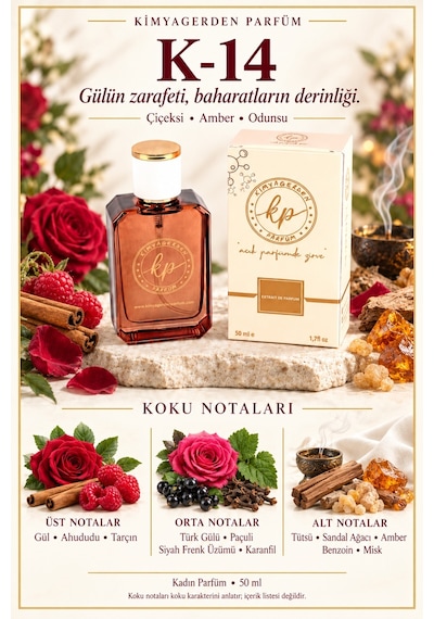 KP K-14 Kadın Parfüm EDP 50 ML