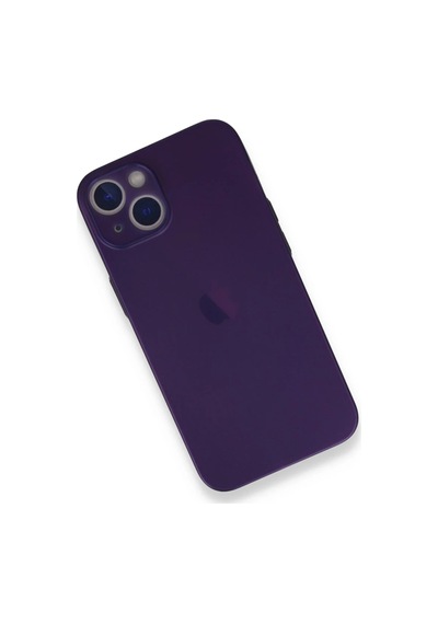 Apple Uyumlu iPhone 14 Plus Uyumlu Kılıf Pp Ultra İnce Kapak - Mor