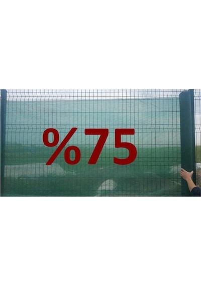 Gölgelik File 75'lik Gölgeleme Filesi Bahçe Çit Tel Örtüsü Tülü Delikli 1,5 X 5 Mt Diğer