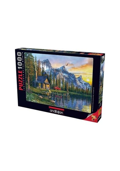 Anatolian 1000 Parça Dağevinde Günbatımı Puzzle